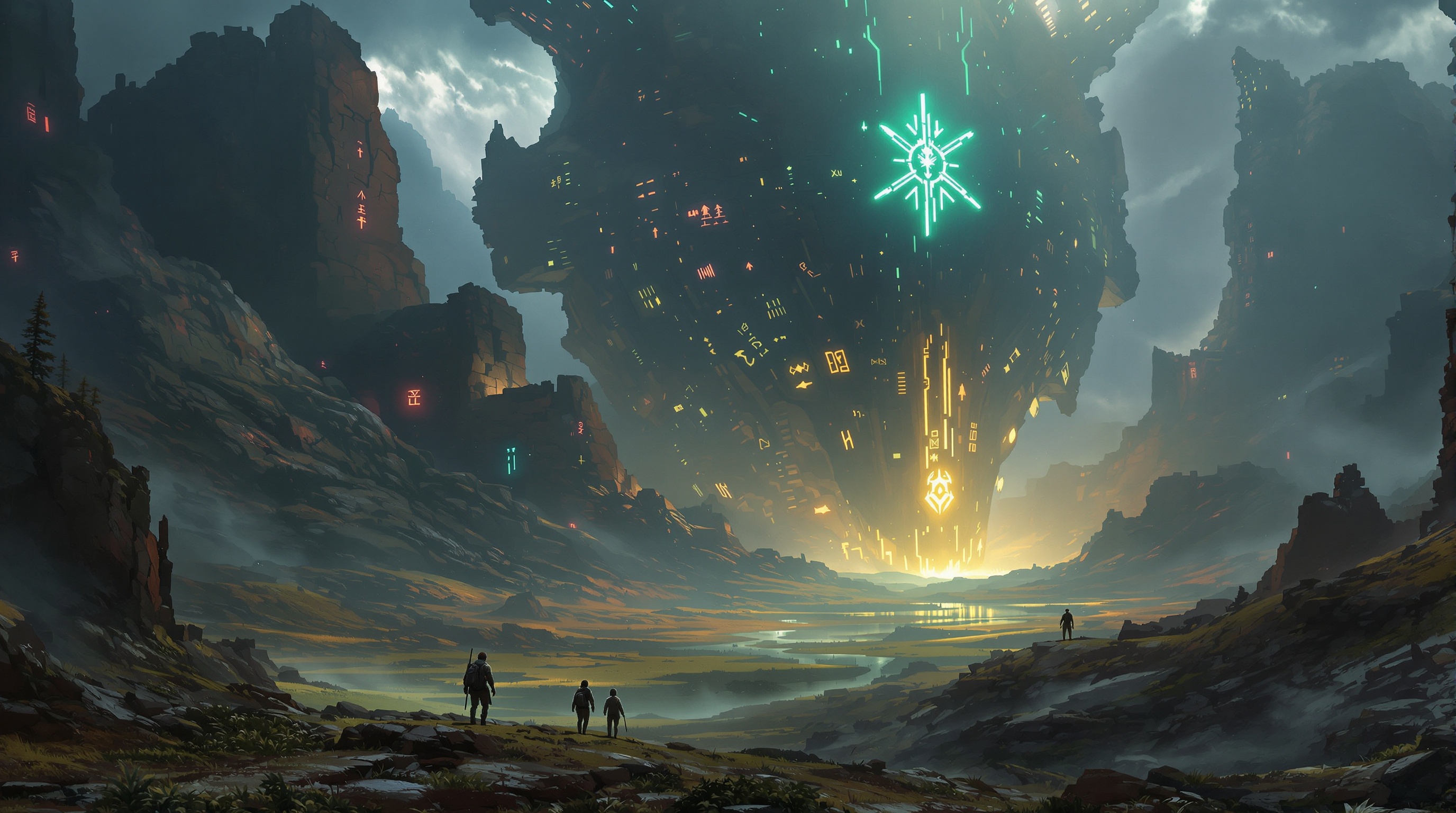 Alien Megastructure Valley