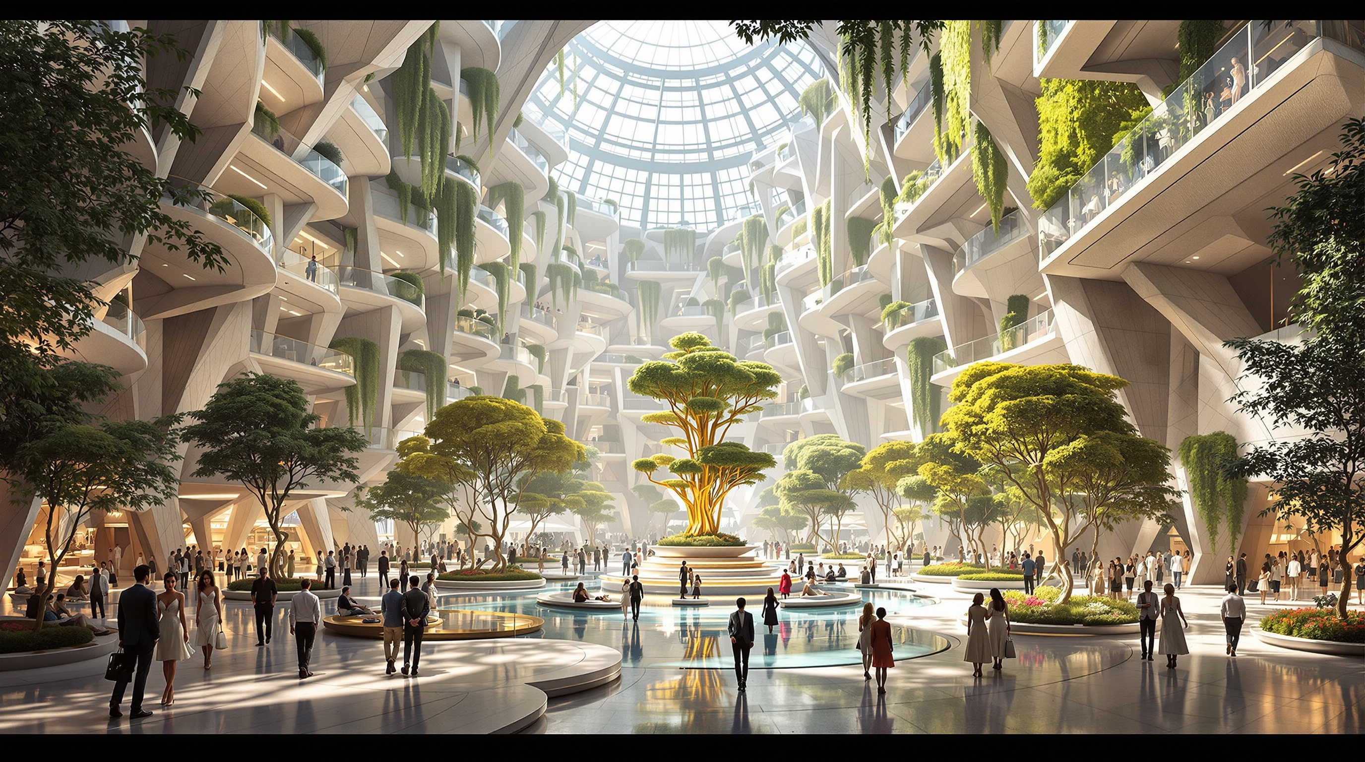 Arcology Interior Plaza