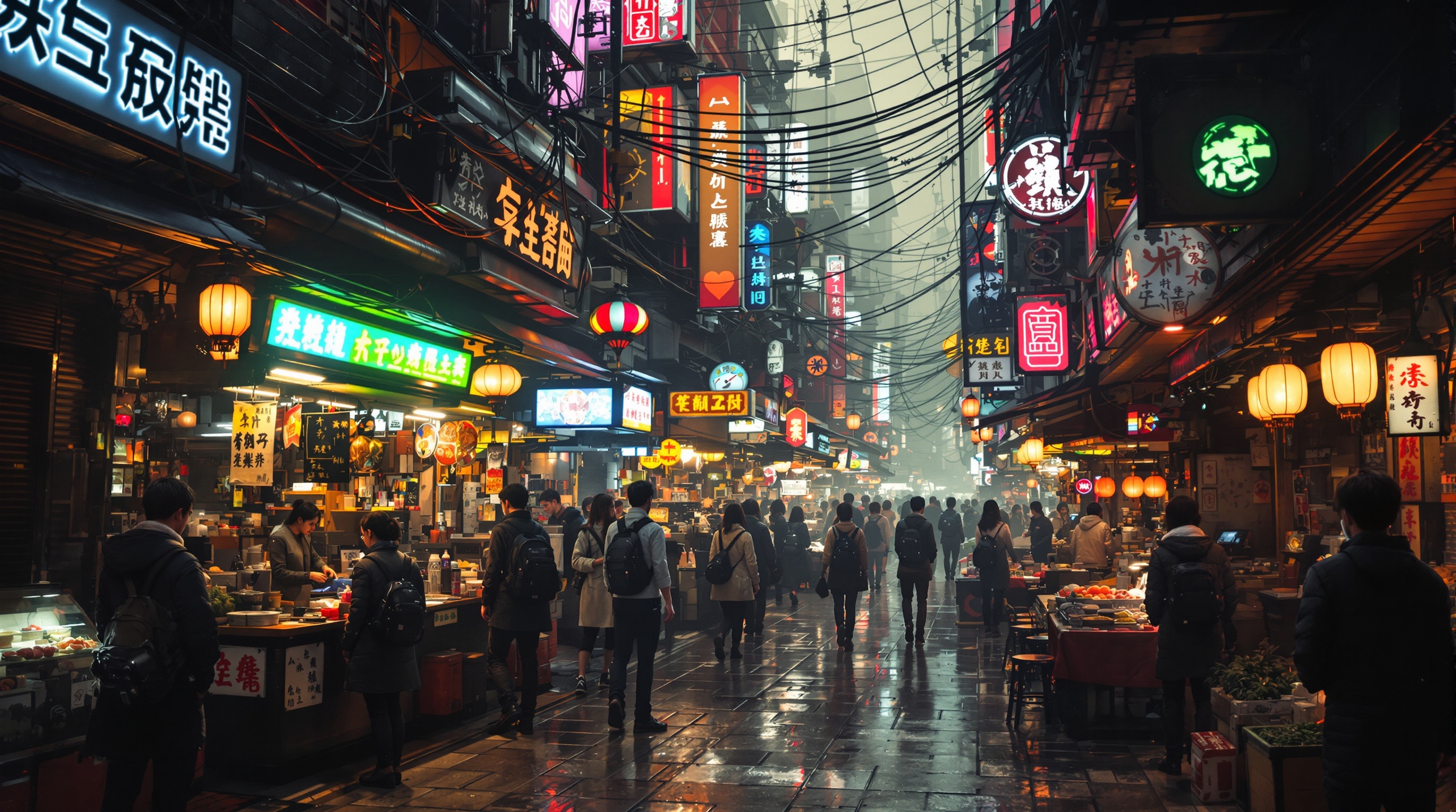 Cyber Alley Street Market