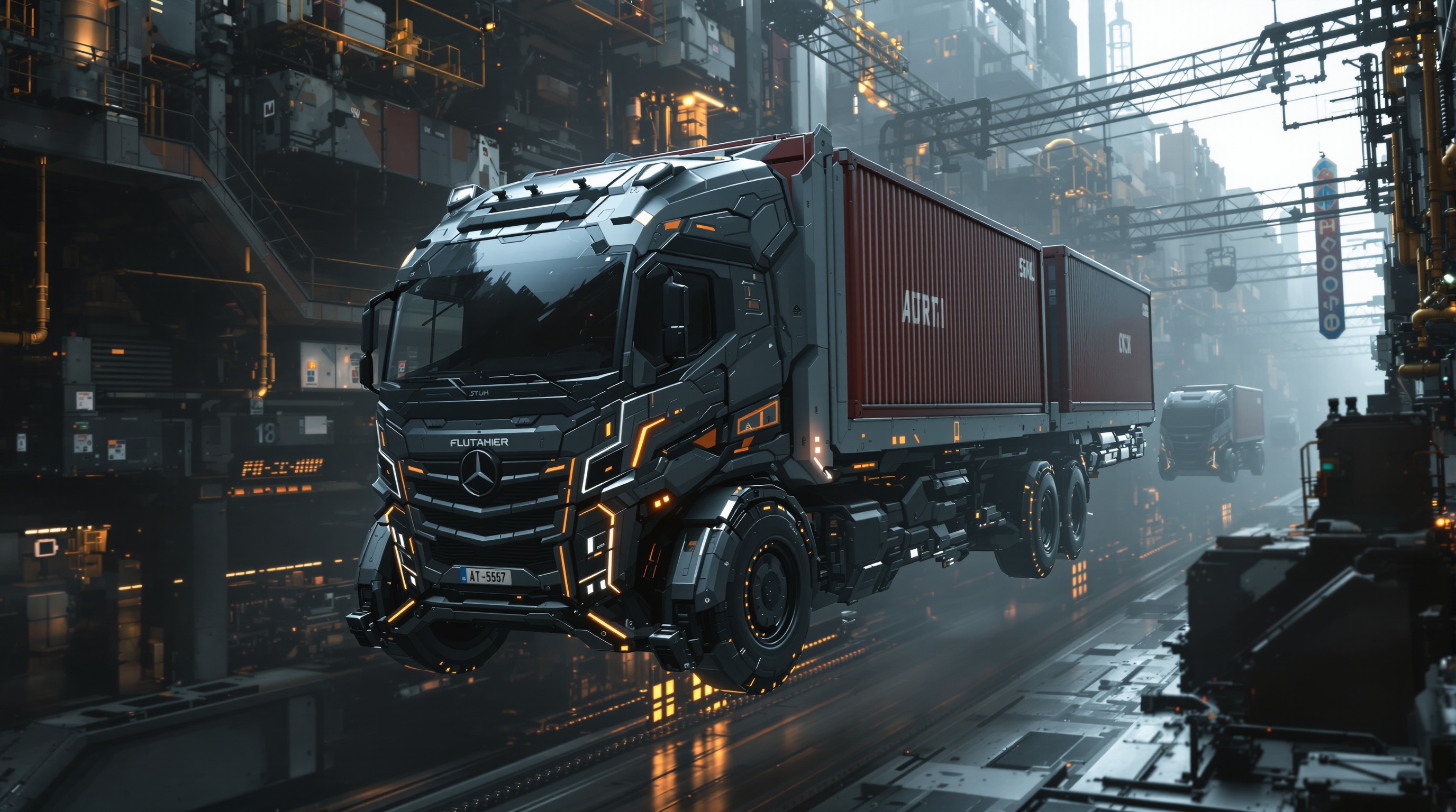 Anti-Gravity Cargo Truck