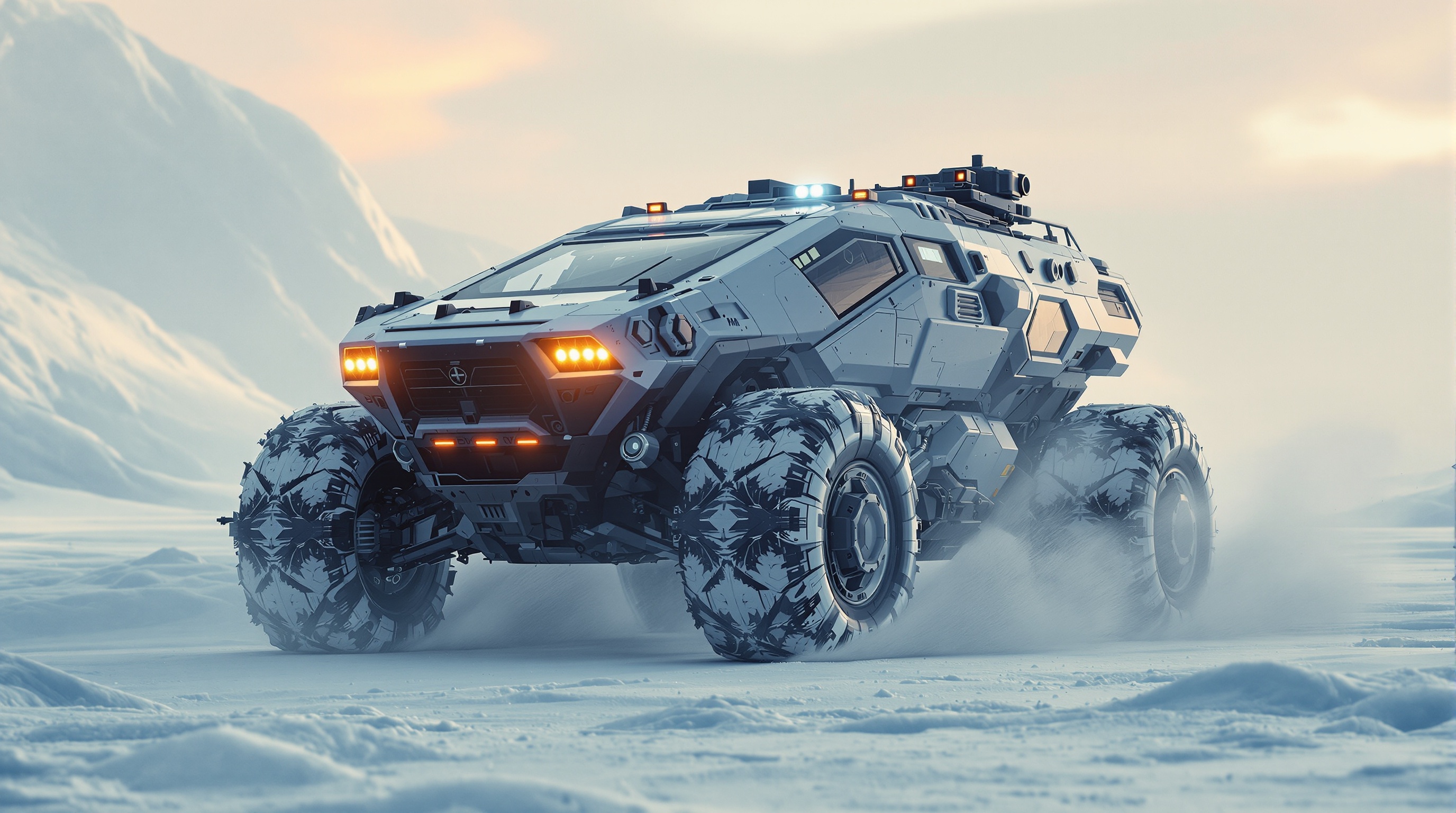 Snow Terrain Exploration Vehicle