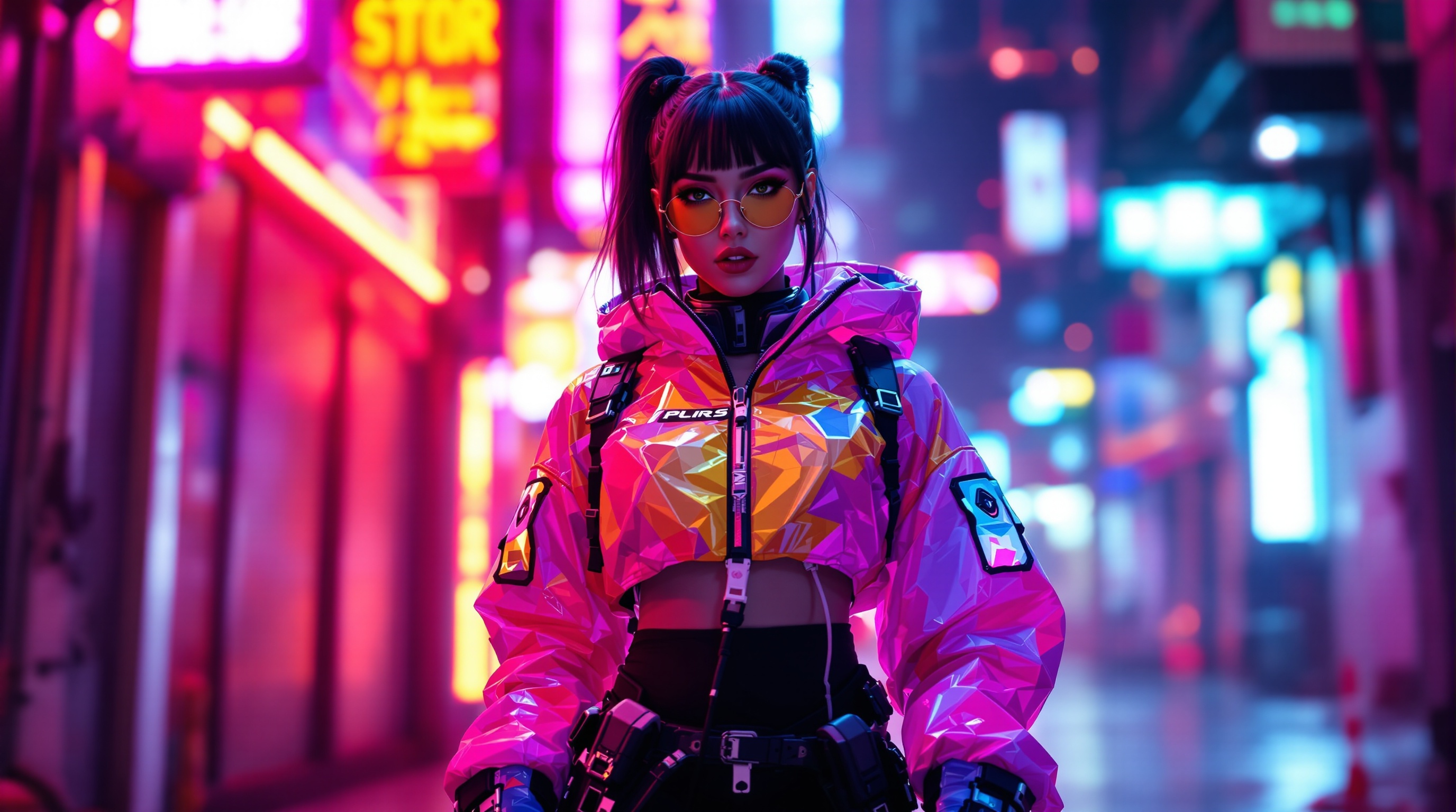 Neon Streetwear Innovator