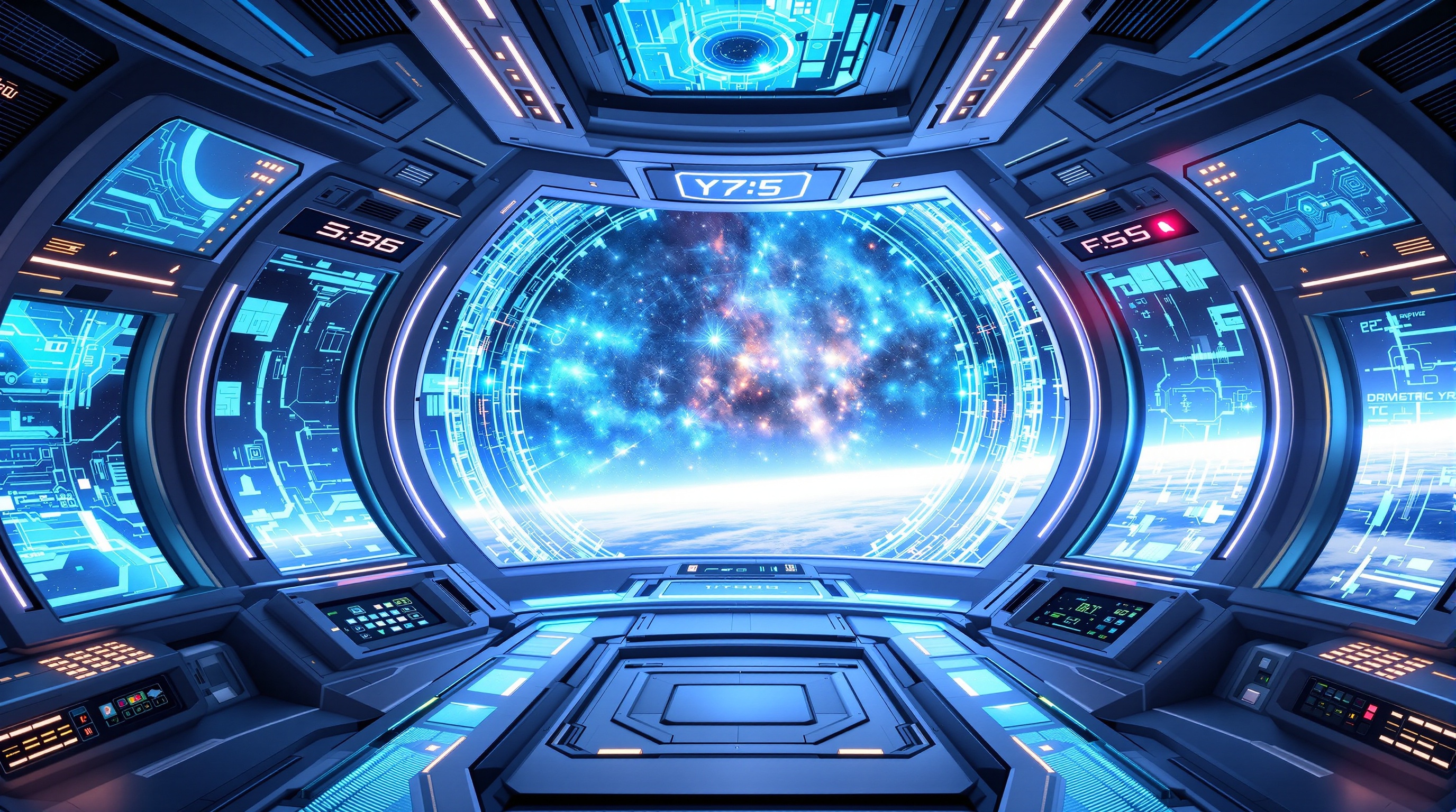 Starship Bridge View