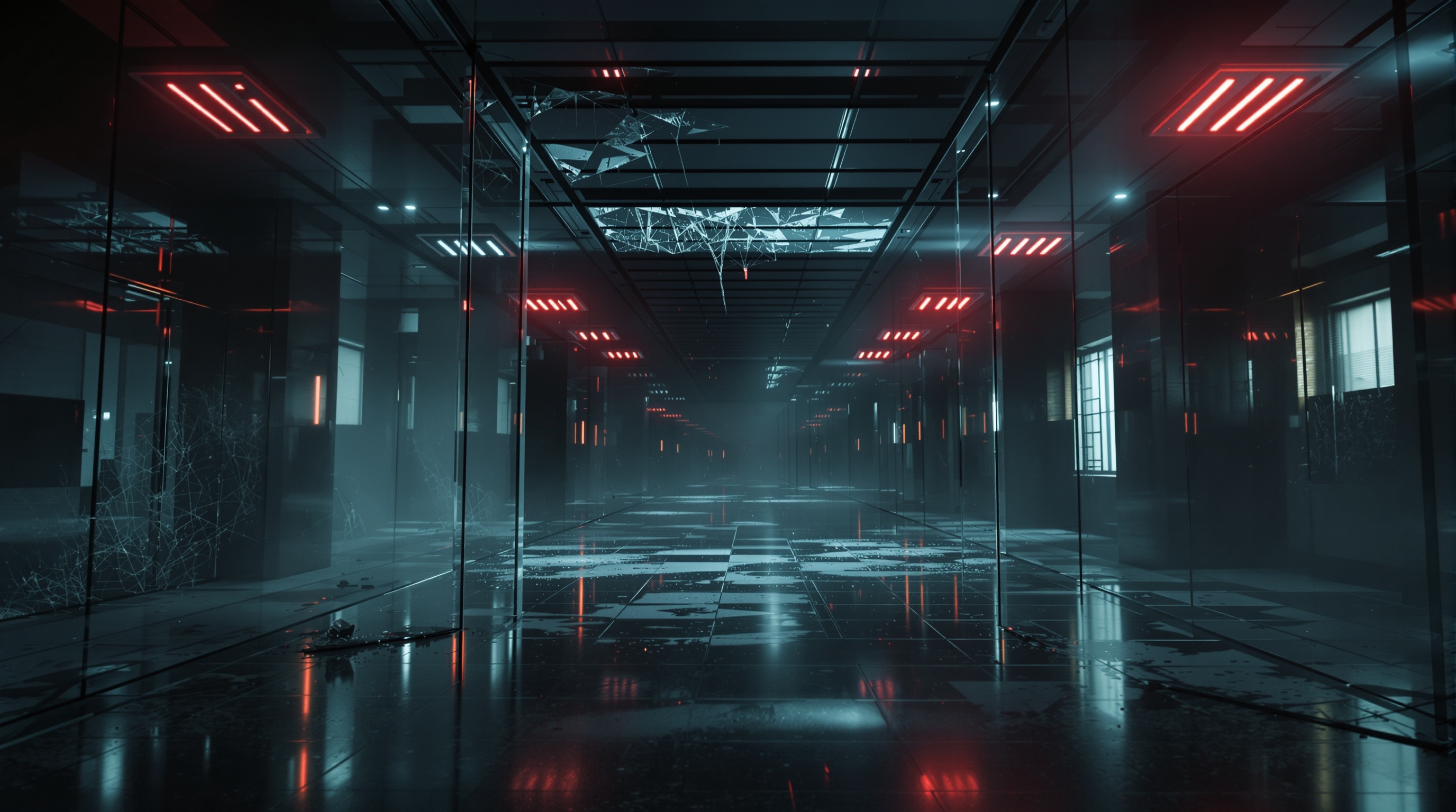 Infected Corporate Lobby