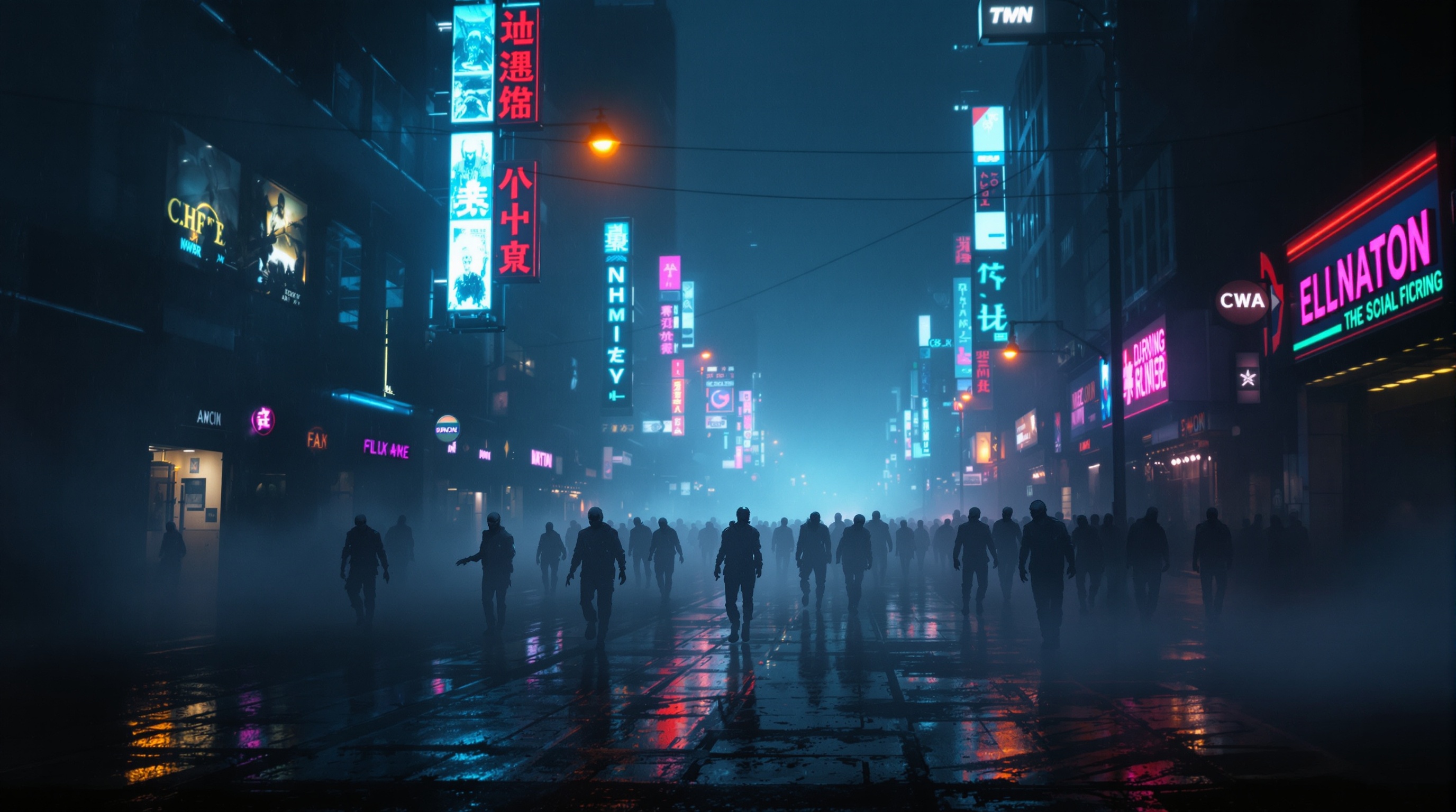 Neon Zombie Outbreak