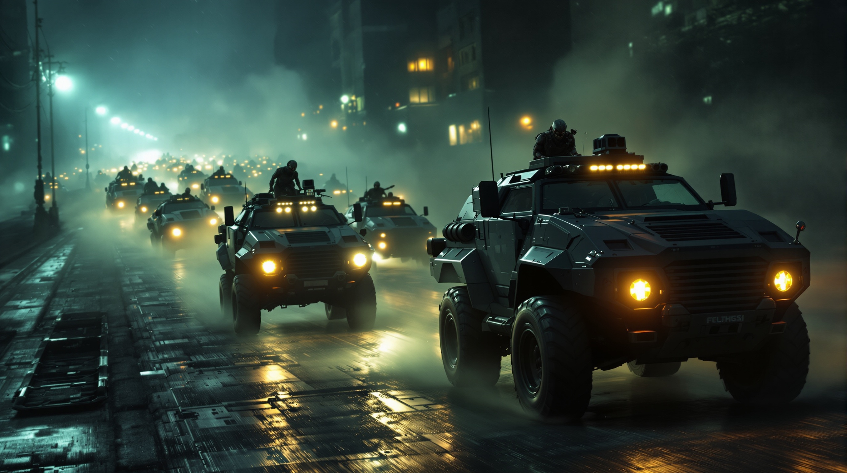 Night Convoy Escape
