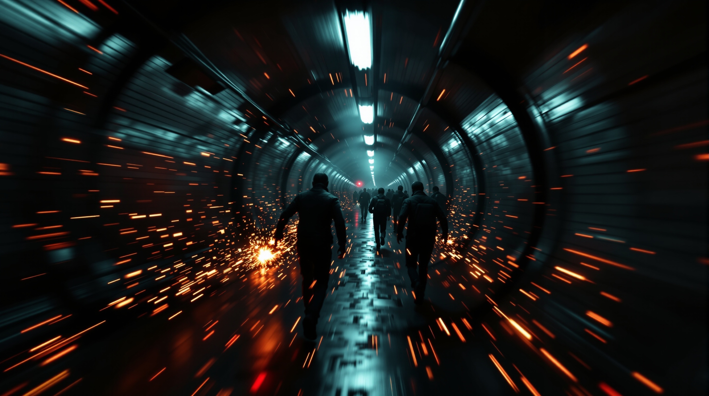 Subway Tunnel Pursuit
