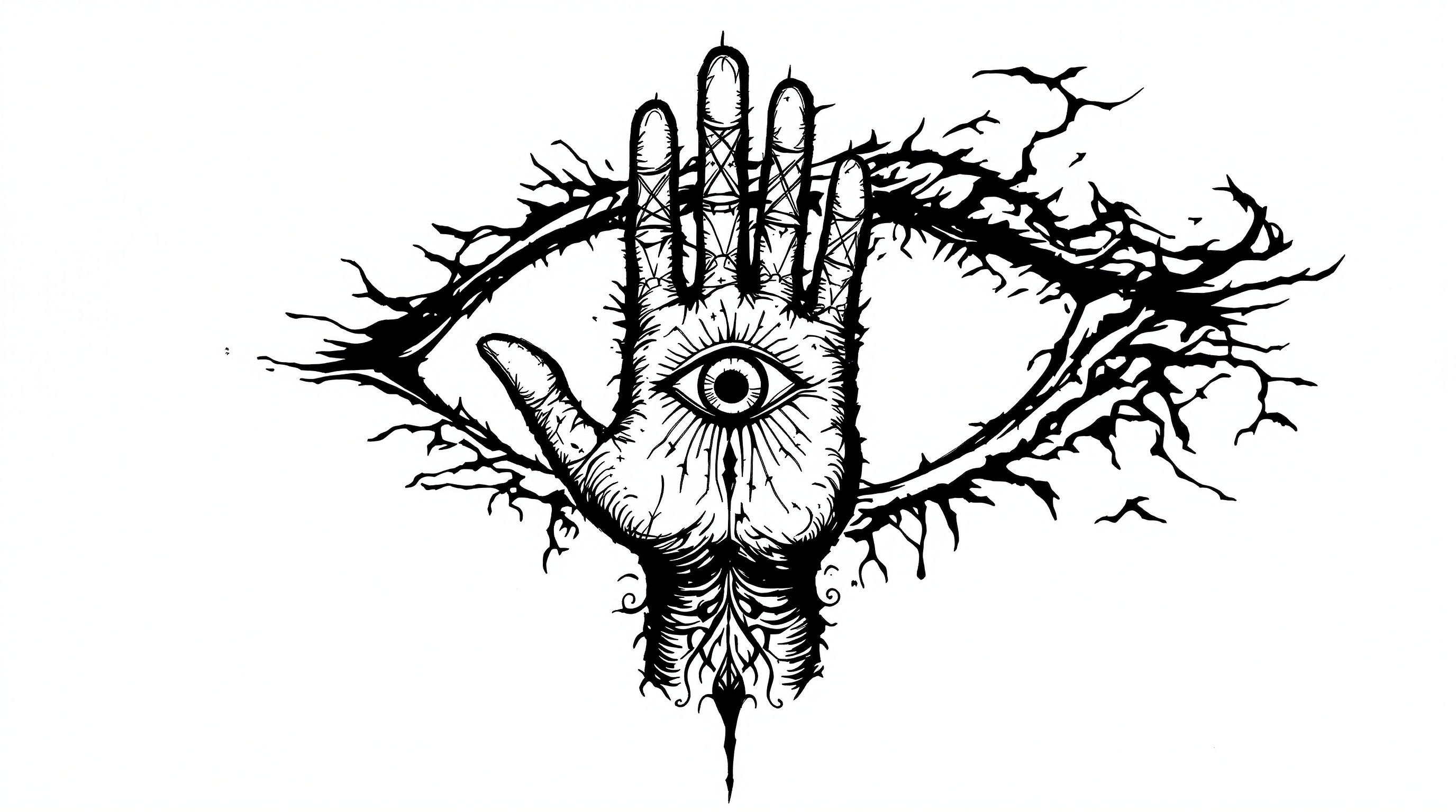 Hand Eye Symbol
