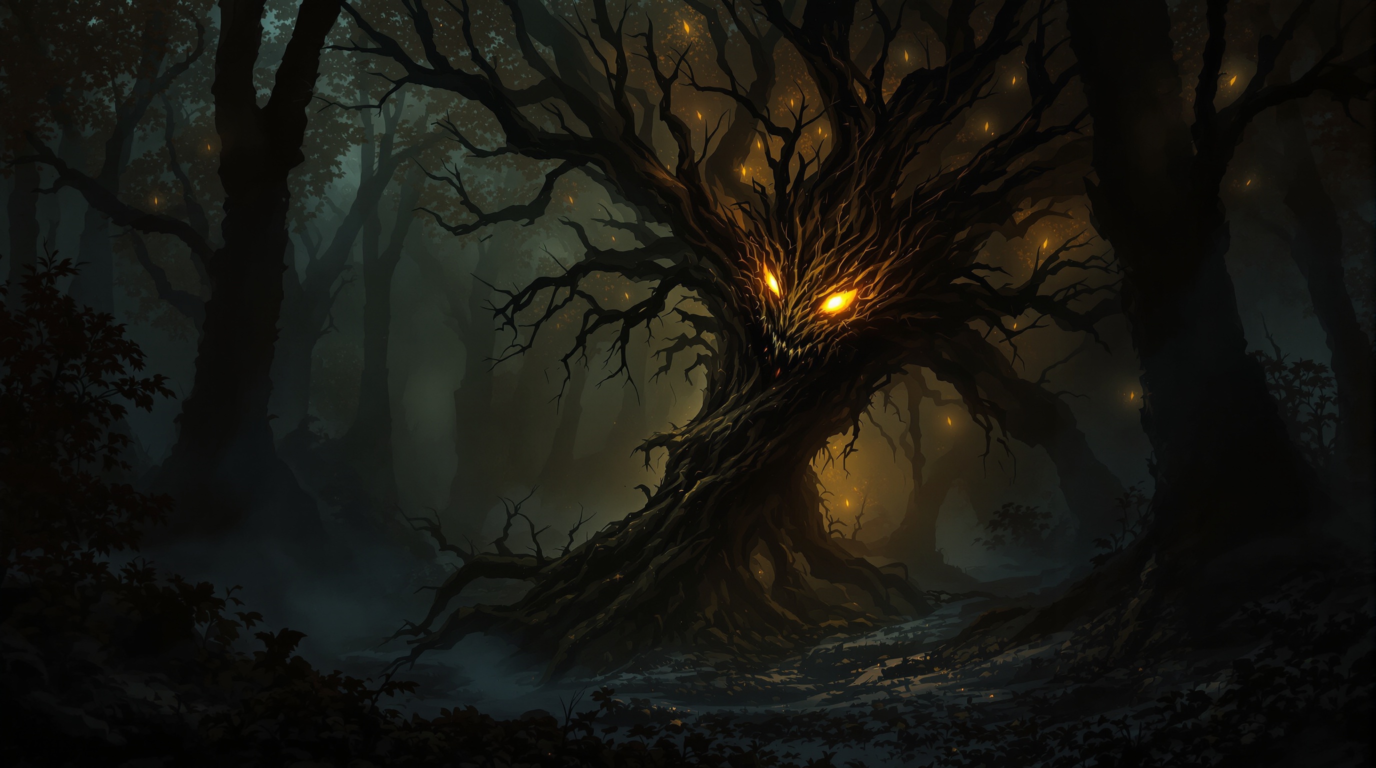 Dark Tree Creature